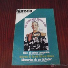 Coleccionismo de Revista Historia 16: REVISTA HISTORIA 16 - Nº 6, AÑO I OCTUBRE 1976. LOS ESTUDIANTES CONTRA EL REY 1928-1931. Lote 53403463
