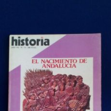 Coleccionismo de Revista Historia 16: REVISTA HISTORIA 16 - EL NACIMIENTO DE ANDALUCIA Nº 73. Lote 57133332