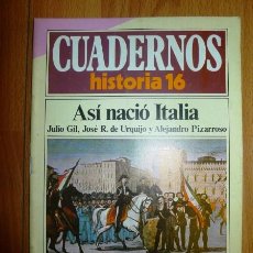 Coleccionismo de Revista Historia 16: CUADERNOS HISTORIA 16. 43 : ASÍ NACIÓ ITALIA