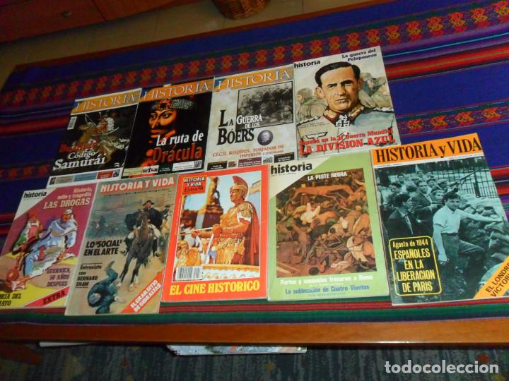 Coleccionismo de revista Historia 16: HISTORIA 16 359 BUSHIDO 340 DRÁCULA 315 BÓERS 133 1º DE MAYO GUERNICA 183 LA DIVISIÓN AZUL 56 PESTE