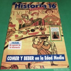 Coleccionismo de Revista Historia 16: HISTORIA 16 ESPECIAL Nº 223 / NOVIEMBRE-1994: COMER Y BEBER EN LA EDAD MEDIA (5 SEGUIMIENTOS). Lote 192654380