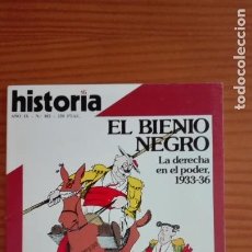 Coleccionismo de Revista Historia 16: HISTORIA 16 Nº 102 OCTUBRE 1984 EL BIENIO NEGRO 1933-36 LA CONQUISTA DE ALBANIA MARQUÉS DE SADE