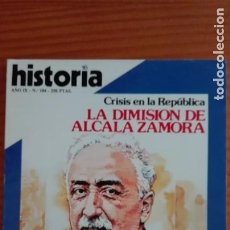 Coleccionismo de Revista Historia 16: HISTORIA 16 Nº 104 DICIEMBRE 1984 DIMISIÓN DE ALCALÁ ZAMORA SALAZAR Y FRANCO CONCILIOS MEDIEVALES