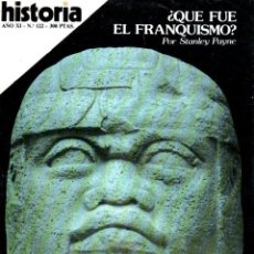 Coleccionismo de Revista Historia 16: HISTORIA 16 AÑO XI NUM. 122 JUNIO 1986