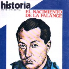 Coleccionismo de Revista Historia 16: HISTORIA 16 AÑO VIII NUM. 91 NOVIEMBRE 1983. Lote 290587053
