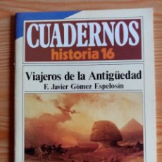 Coleccionismo de Revista Historia 16: CUADERNOS HISTORIA 16 - Nº 218 - VIAJEROS DE LA ANTIGUEDAD. Lote 315070168