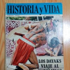 Coleccionismo de Revista Historia 16: HISTORIA Y VIDA Nº 37 - GEORGE S. PATTON EL LEON DE SICILIA - LOS DAYAKS VIAJE AL ENEOLITICO. Lote 315513048
