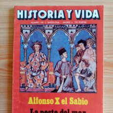 Coleccionismo de Revista Historia 16: HISTORIA Y VIDA Nº 195 - ALFONSO X EL SABIO - AZAÑA Y LOS GENERALES - LA MISTERIOSO VASCO. Lote 315651373
