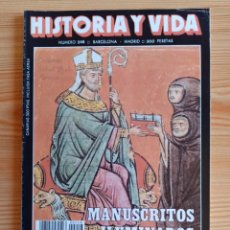 Coleccionismo de Revista Historia 16: HISTORIA Y VIDA Nº 246 - MANUSCRITOS ILUMINADOS - LEWIS CARROLL - LA VICALVARADA. Lote 315651793