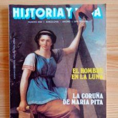 Coleccionismo de Revista Historia 16: HISTORIA Y VIDA Nº 256 - LA REVOLUCION FRANCESA - LA CORUÑA DE MARIA PITA - EL HOMBRE EN LA LUNA