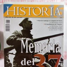 Coleccionismo de Revista Historia 16: HISTORIA 16 Nº 372 MEMORIA DEL 37