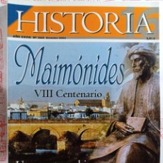 Coleccionismo de Revista Historia 16: HISTORIA 16 Nº 344 MAIMÓNIDES - VIII CENTENARIO