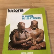 Coleccionismo de Revista Historia 16: REVISTA HISTORIA 16. Nº 40 . EL ENIGMA DE LOS ETRUSCOS.. Lote 334335623