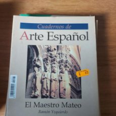 Coleccionismo de Revista Historia 16: CUADERNOS DE ARTE ESPAÑOL Nº 23. EL MAESTRO MATEO. HISTORIA 16.