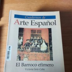 Coleccionismo de Revista Historia 16: CUADERNOS DE ARTE ESPAÑOL Nº 75. EL BARROCO EFÍMERO. HISTORIA 16.. Lote 354628663