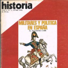 Coleccionismo de Revista Historia 16: HISTORIA 16 Nº 2, EL CAMINO DE SANTIAGO, LA REVOLUCIÓN INGLESA, MILITARES Y POLITICA EN ESPAÑA