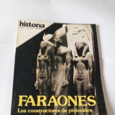 Coleccionismo de Revista Historia 16: HISTORIA 16 AÑO X Nº 116 1985. LOS FARAONES.LOS CONSTRUCTORES DE PIRAMIDES