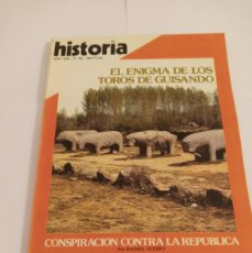 Coleccionismo de Revista Historia 16: HISTORIA 16. AÑO VIII. Nº 86 1983. EL ENIGMA DE LOS TOROS DE GUISANDO