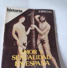 Coleccionismo de Revista Historia 16: HISTORIA 16 AÑO XI Nº124 1986. ESPECIAL AMOR Y SEXUALIDAD EN ESPAÑA