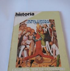 Coleccionismo de Revista Historia 16: HISTORIA 16 Nº 66 AÑO VI 1981 ROMA CONTRA LOS CRISTIANOS
