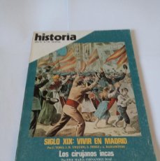 Coleccionismo de Revista Historia 16: HISTORIA 16 AÑO VI Nº 59 1981. SIGLO XIX :VIVIR EN MADRID.