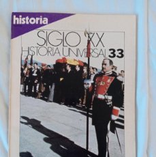 Coleccionismo de Revista Historia 16: HISTORIA 16 SIGLO XX HISTORIA UNIVERSAL Nº 33 1983