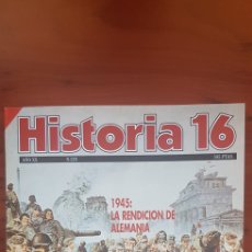 Coleccionismo de Revista Historia 16: HISTORIA 16 AÑO XX NÚMERO 228 EUROPA AÑO CERO 1945 LA RENDICIÓN DE ALEMANIA. Lote 388593489