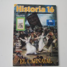 Coleccionismo de Revista Historia 16: HISTORIA 16 EL CARNAVAL Nº 214. Lote 398629774