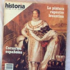Coleccionismo de Revista Historia 16: HISTORIA 16 / Nº 147 - ESPAÑA DE JOSÉ BONAPARTE / PINTURA RUPESTRE LEVANTINA - VER INDICE. Lote 401252449