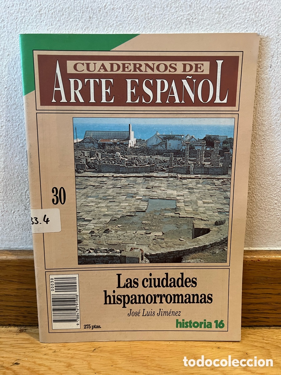Coleccionismo de Revista Historia 16: CUADERNOS DE ARTE ESPA&Ntilde;OL 30 Las ciudades hispanorromanas