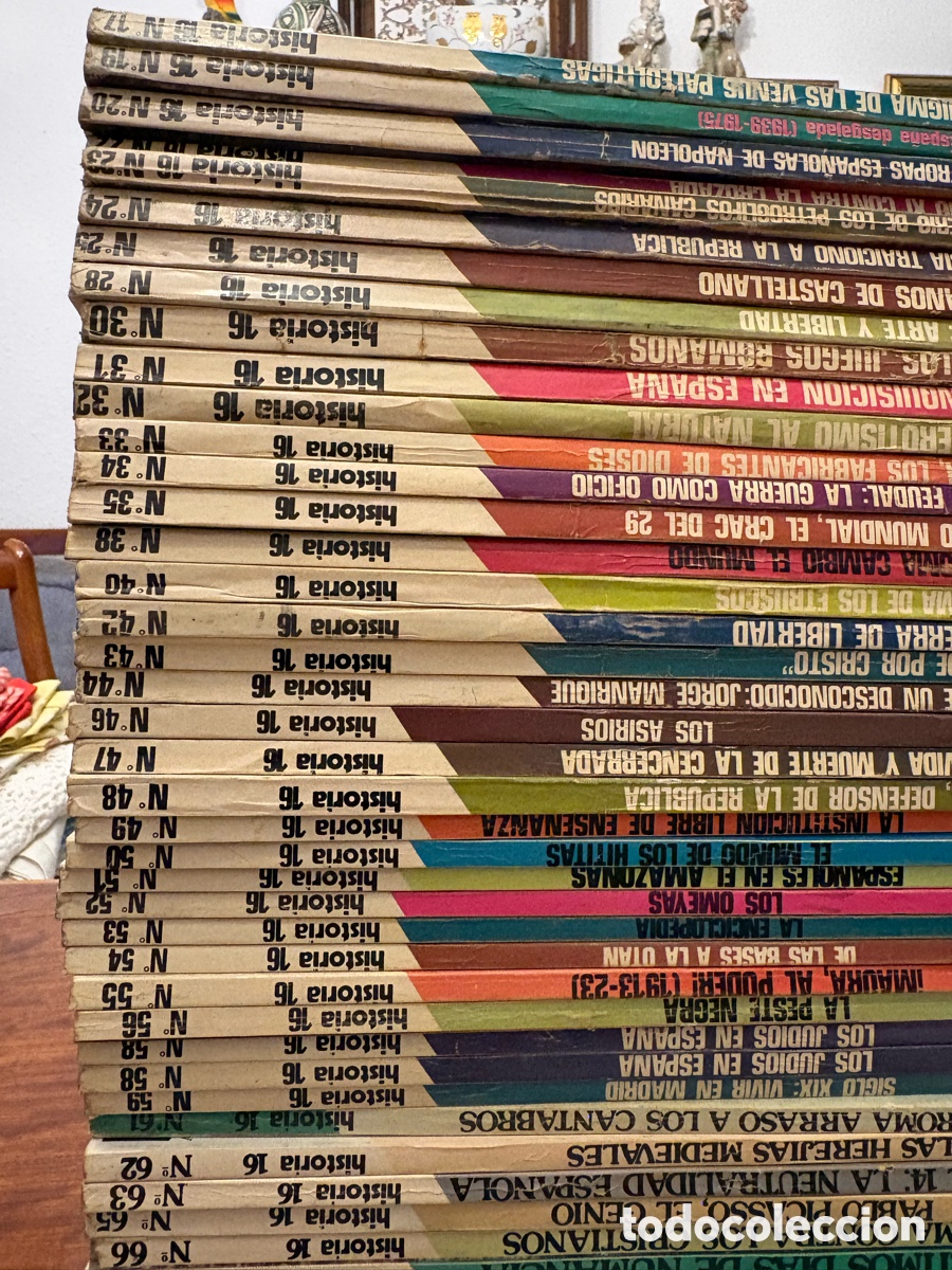 Coleccionismo de Revista Historia 16: Historia 16. Lote de 60 ejemplares en muy buen estado.