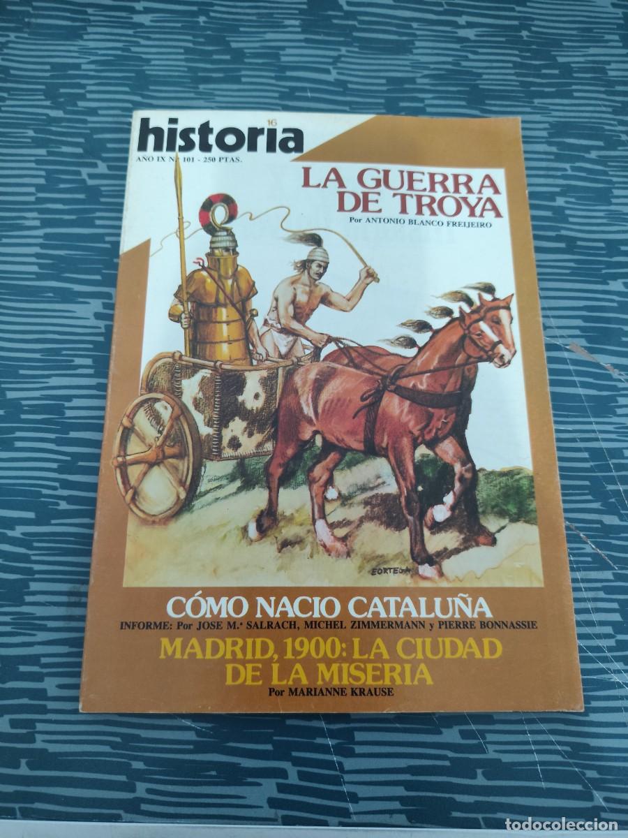 Sammeln von Zeitschriften Historia 16: HISTORIA 16,A&Ntilde;O IX,NUM.102,LA GUERRA DE TROYA,130 PAG,VER SUMARIO.