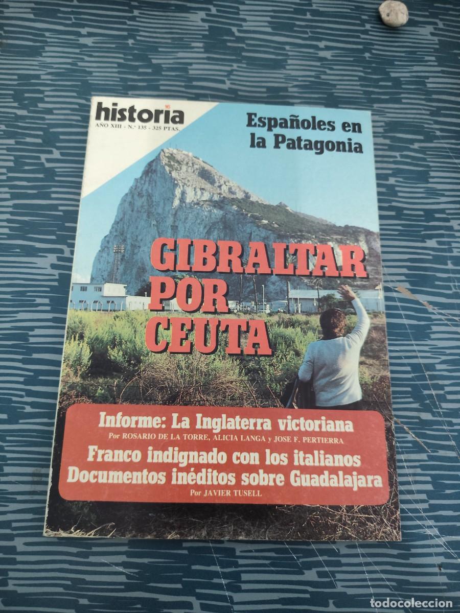 Collection Magazine Historia 16: HISTORIA 16,A&Ntilde;O XIII,NUM.135, GIBRALTAR POR CEUTA,130 PAG,VER SUMARIO.