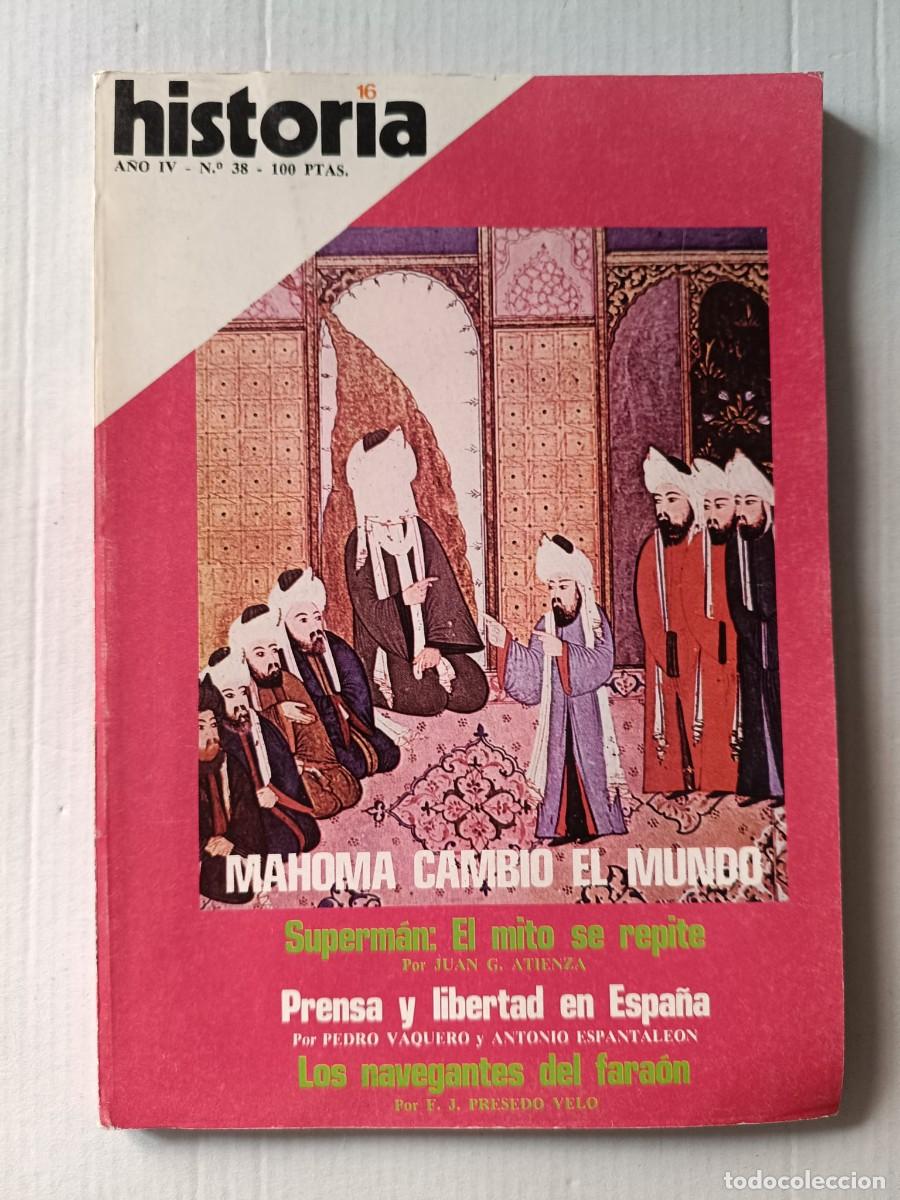 Coleccionismo de Revista Historia 16: Historia 16,n&uacute;mero 38 . Junio de 1979.