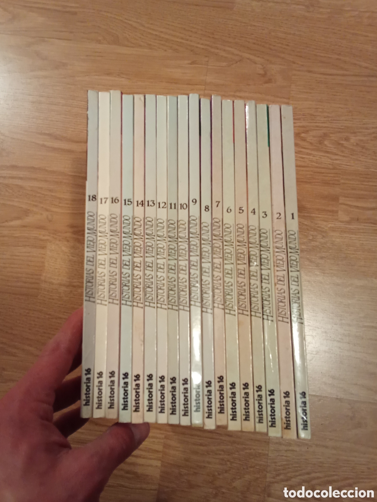 Coleccionismo de Revista Historia 16: Historias del Viejo Mundo 18 Revistas - Historia 16