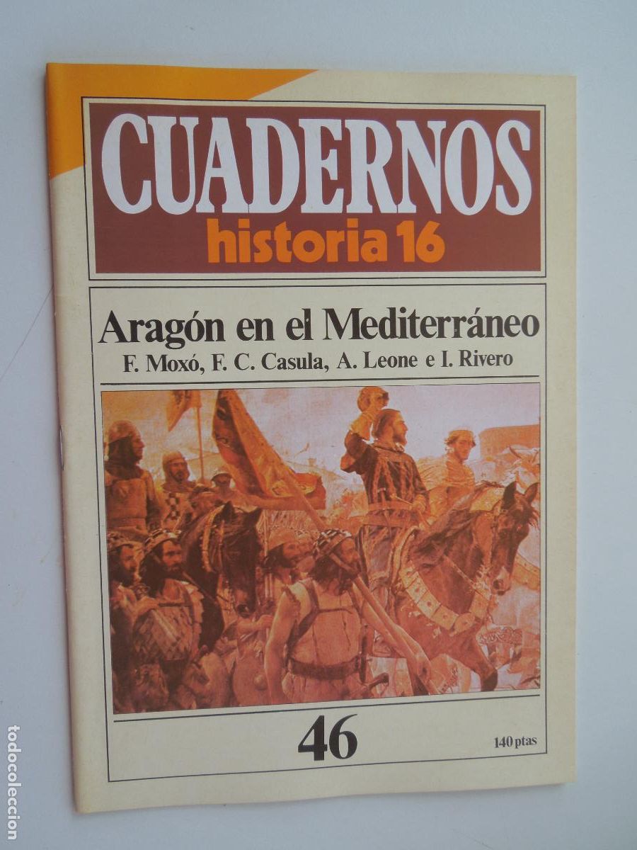 Coleccionismo de Revista Historia 16: CUADERNOS HISTORIA 16-N&ordm; 46-F. M,OX&Oacute;, CASULA, A. LEONE, I. RIVERO.