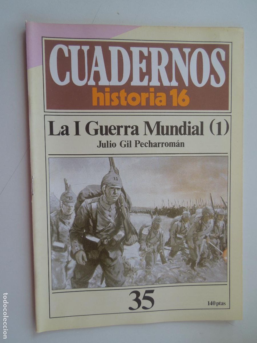 Coleccionismo de Revista Historia 16: CUADERNOS HISTORIA 35-N&ordm; 36-LA I GUERRA MUNDIAL (1 )-JULIO GIL PECHARROM&Aacute;N.