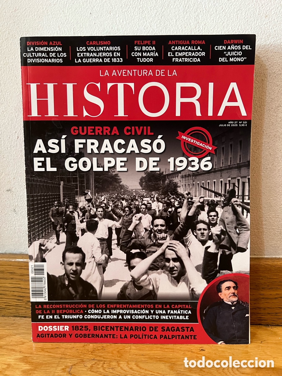 Coleccionismo de Revista Historia 16: LA AVENTURA DE LA HISTORIA n&uacute;mero 321