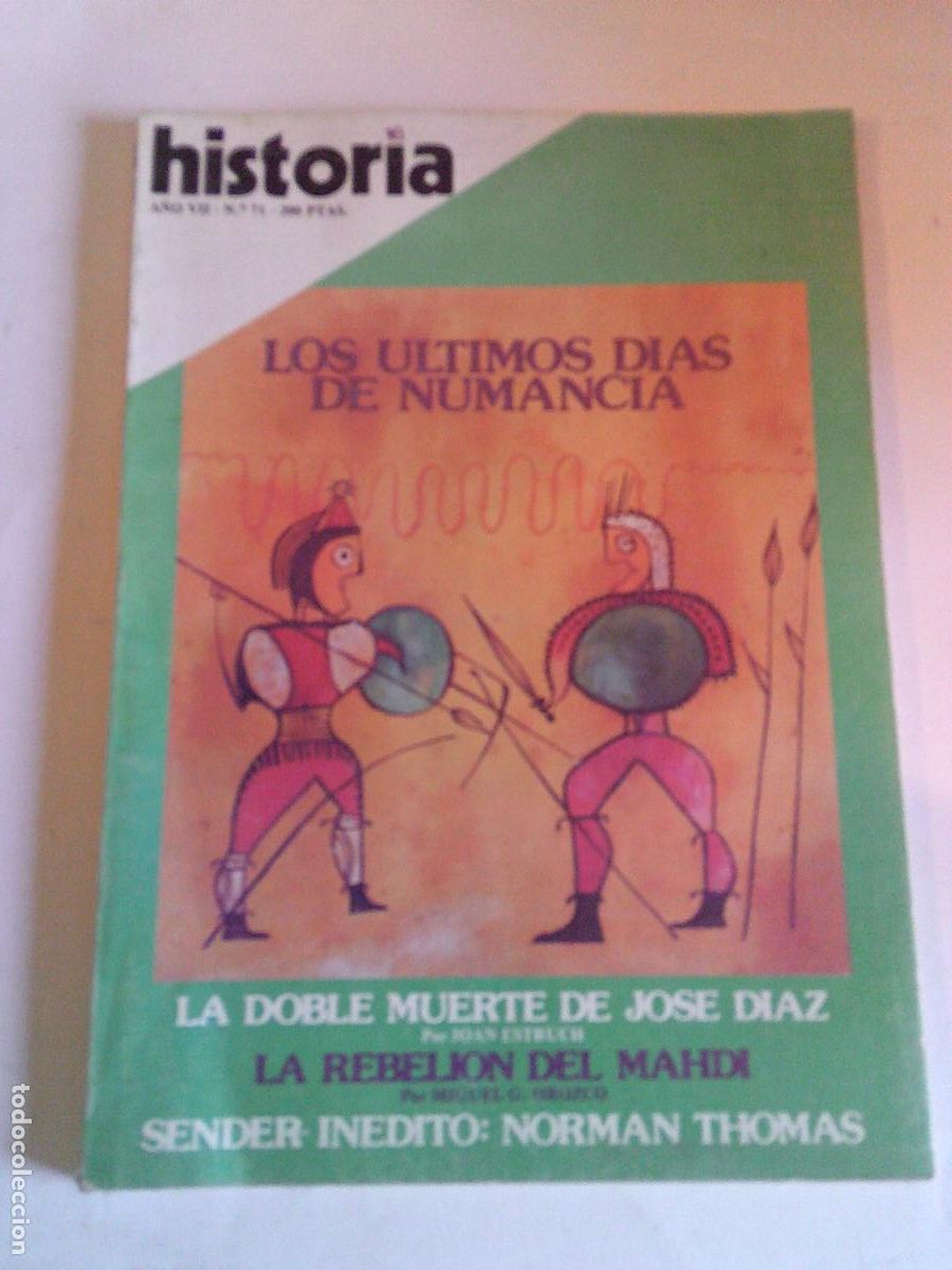 Coleccionismo de Revista Historia 16: Historia 16 N&ordm; 71 Los &uacute;ltimos dias de Numancia