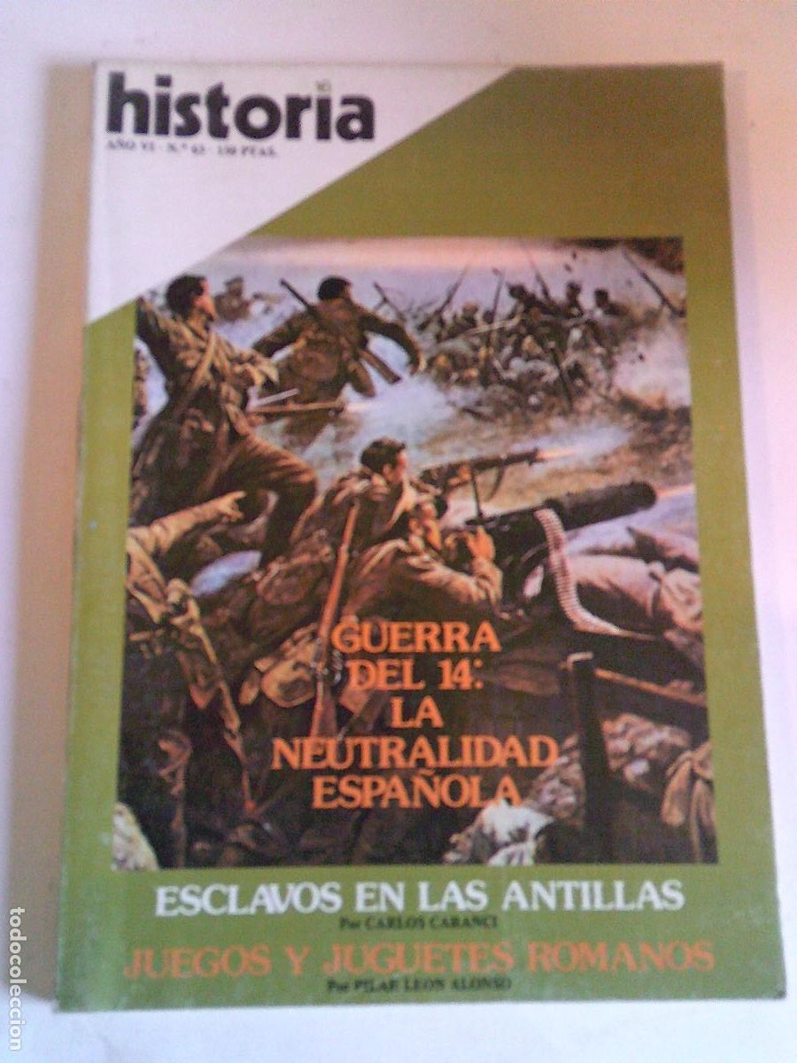 Coleccionismo de Revista Historia 16: Historia 16 N&ordm; 63 Guerra del 14 la neutralidad Espa&ntilde;ola