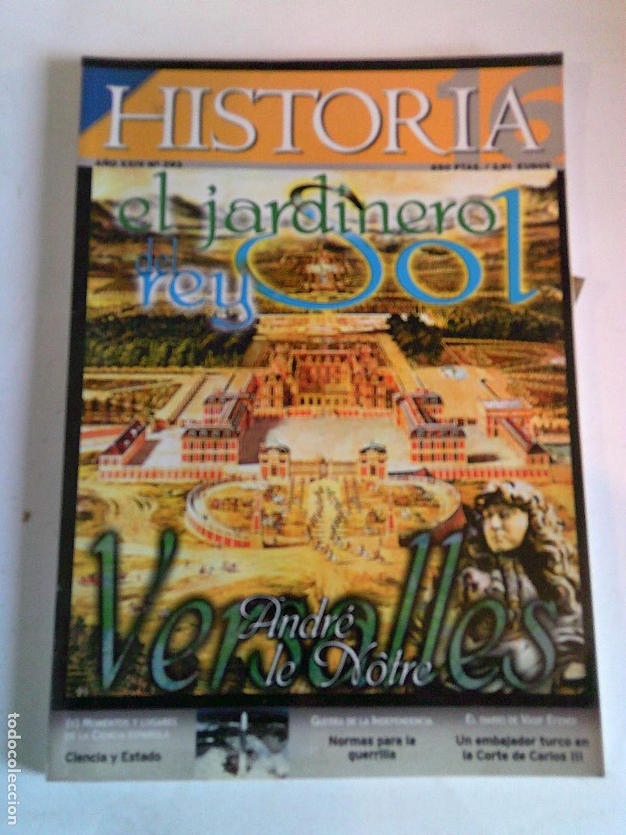 Coleccionismo de Revista Historia 16: Historia 16 N&ordm; 293 El Jardinero del Rey Sol