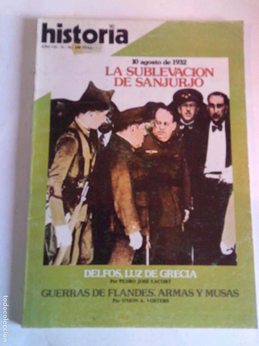 Coleccionismo de Revista Historia 16: Historia 16 N&ordm; 76 La Sublevaci&oacute;n de Sanjurjo