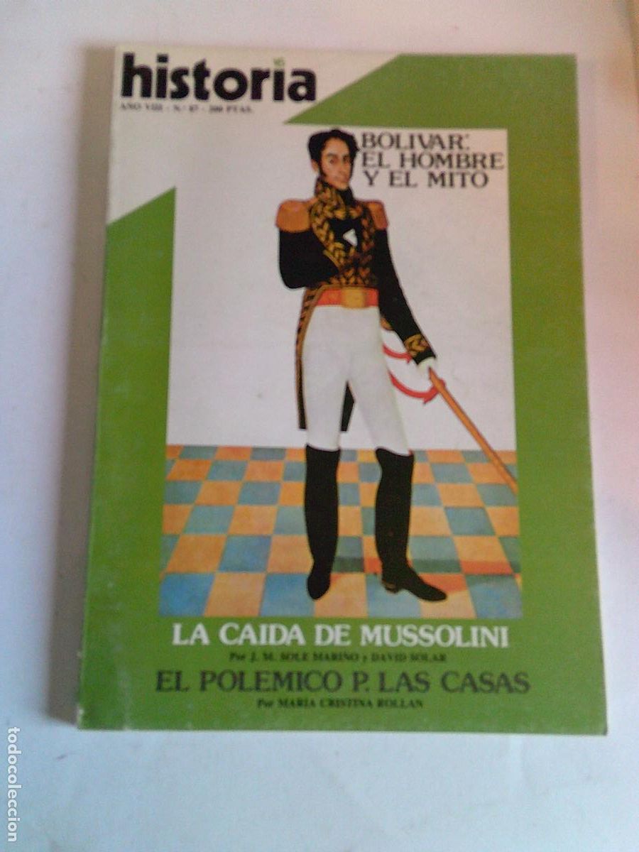 Coleccionismo de Revista Historia 16: Historia 16 N&ordm; 87 Bolivar : el hombre el mito