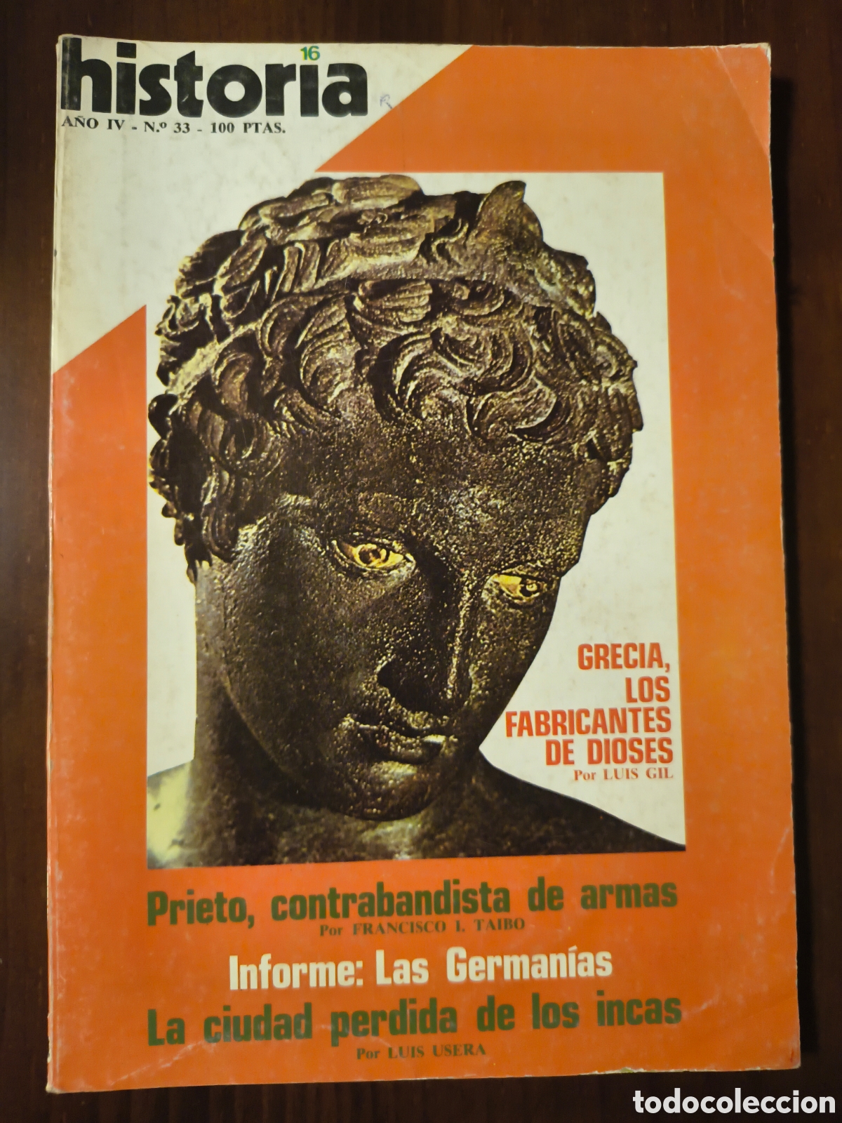 Coleccionismo de Revista Historia 16: Revista. Historia 16. 33. Enero 1979
