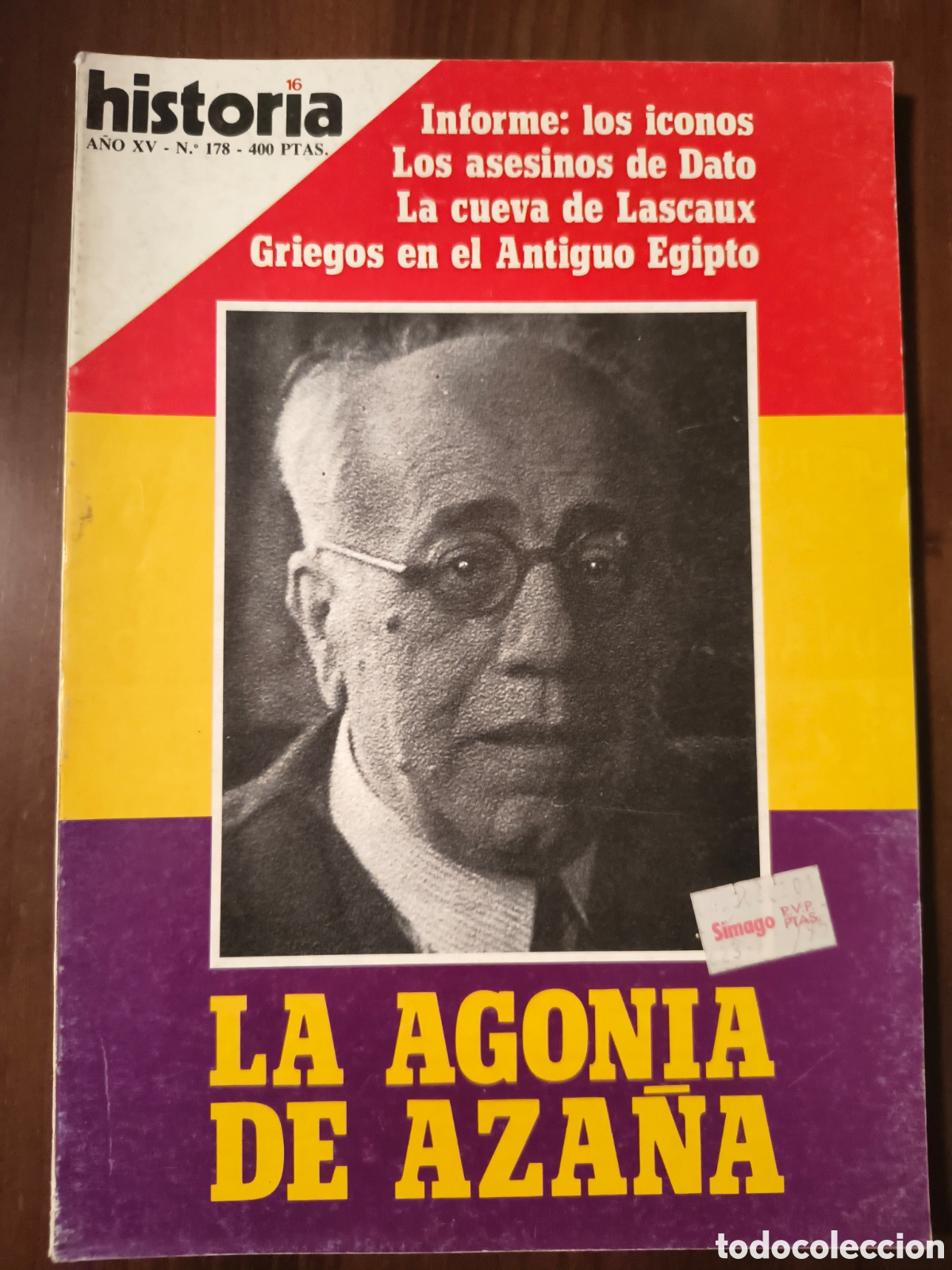 Coleccionismo de Revista Historia 16: Revista. Historia 16. 178. Febrero 1991