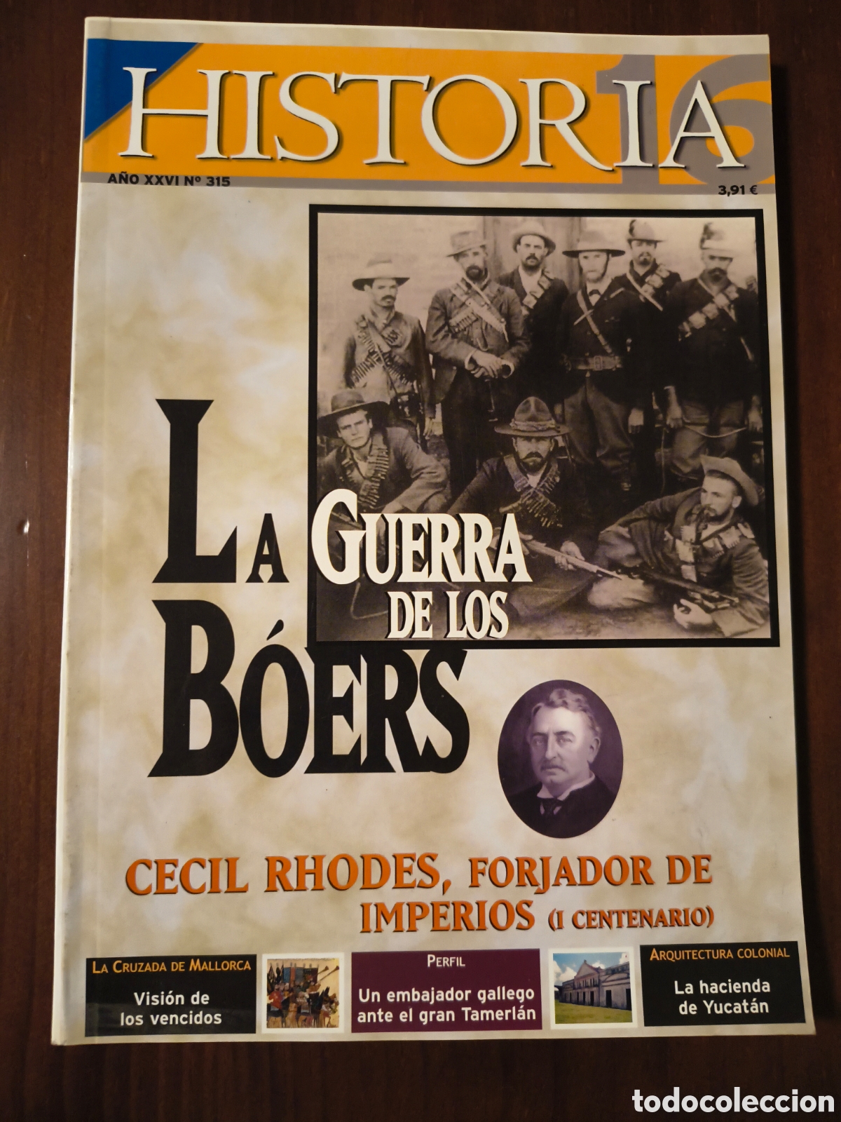 Coleccionismo de Revista Historia 16: Revista. Historia 16. 315. Julio 2002