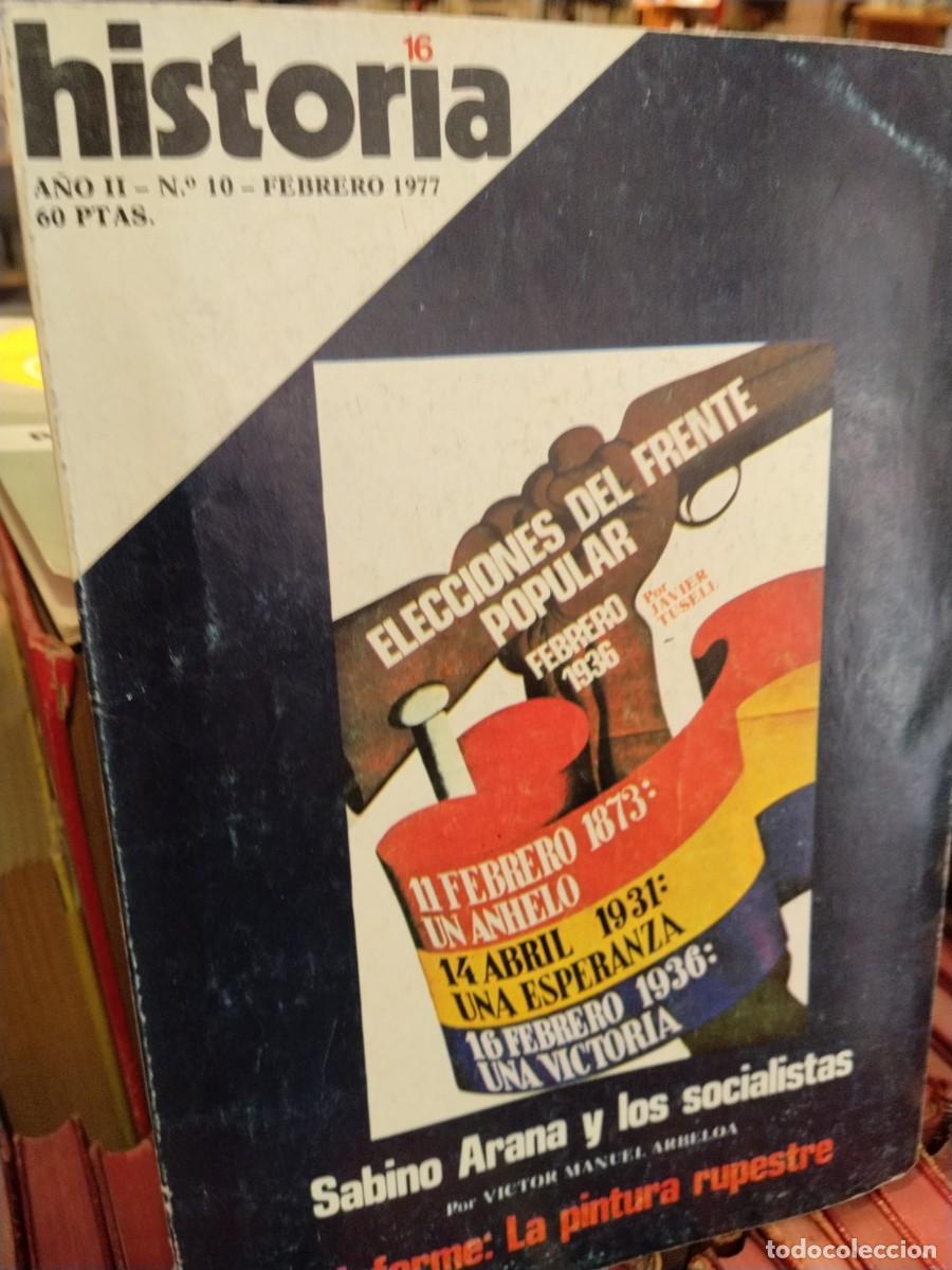 Sammeln von Zeitschriften Historia 16: Historia 16. A&ntilde;o II. N. 10