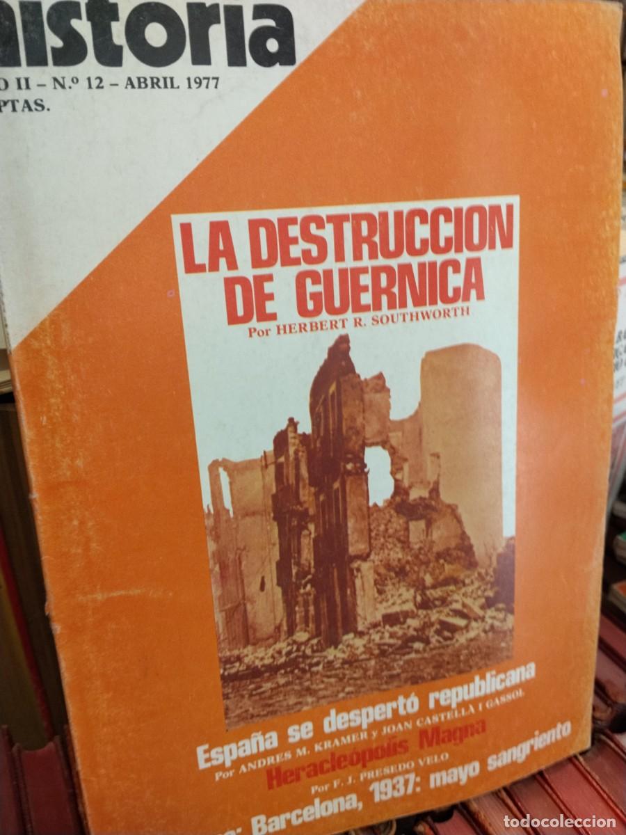 Collectionnisme de Magazine Historia 16: Historia 16. A&ntilde;o II. N. 12