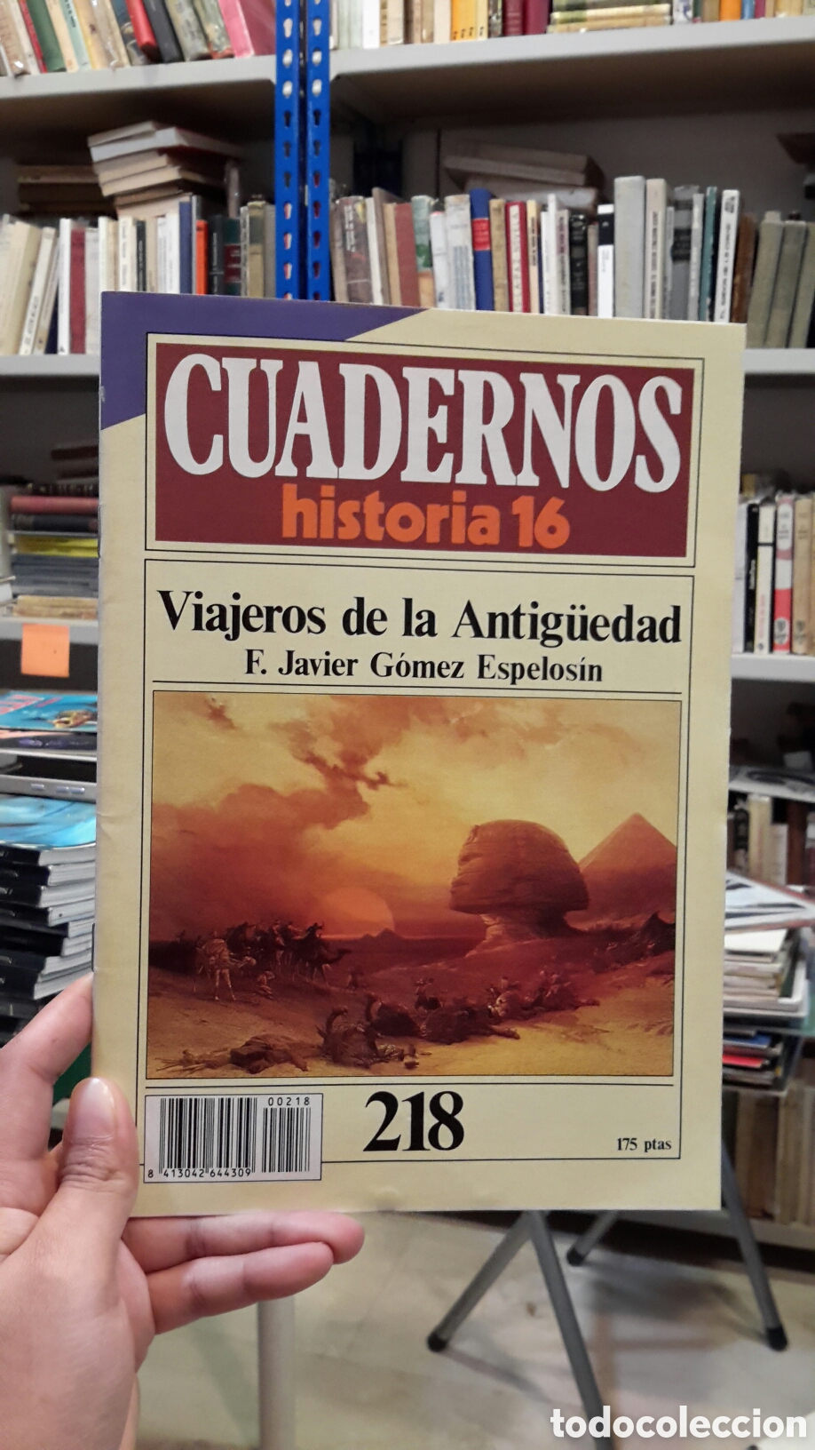 Collection Magazine Historia 16: Cuadernos Historia 16 n&deg; 218 - Viajeros de la Antiguedad