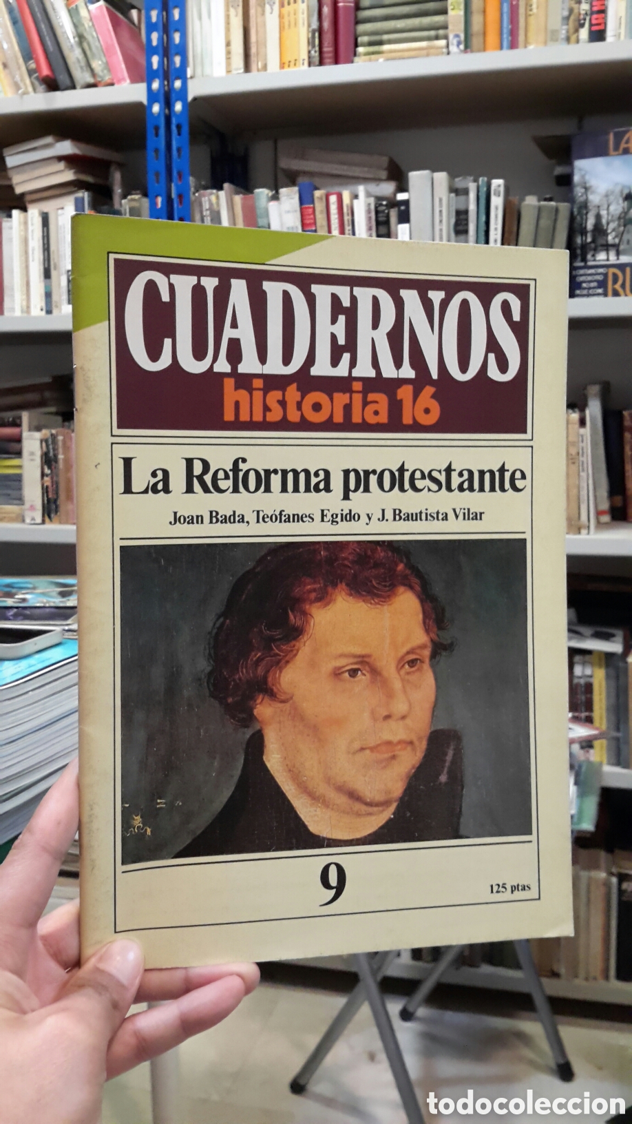 Colecionismo da Revista Historia 16: Cuadernos Historia 16 n&deg; 9 - La reforma protestante
